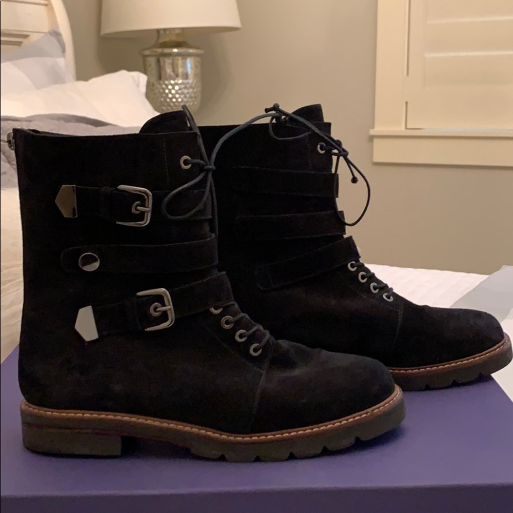 Stuart Weizmann Urbanite Buckle Boot - image 6